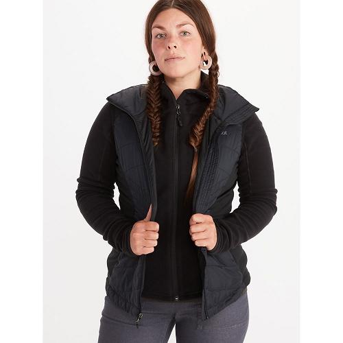 Marmot Variant Hybrid Vest For Womens Black UXW406791